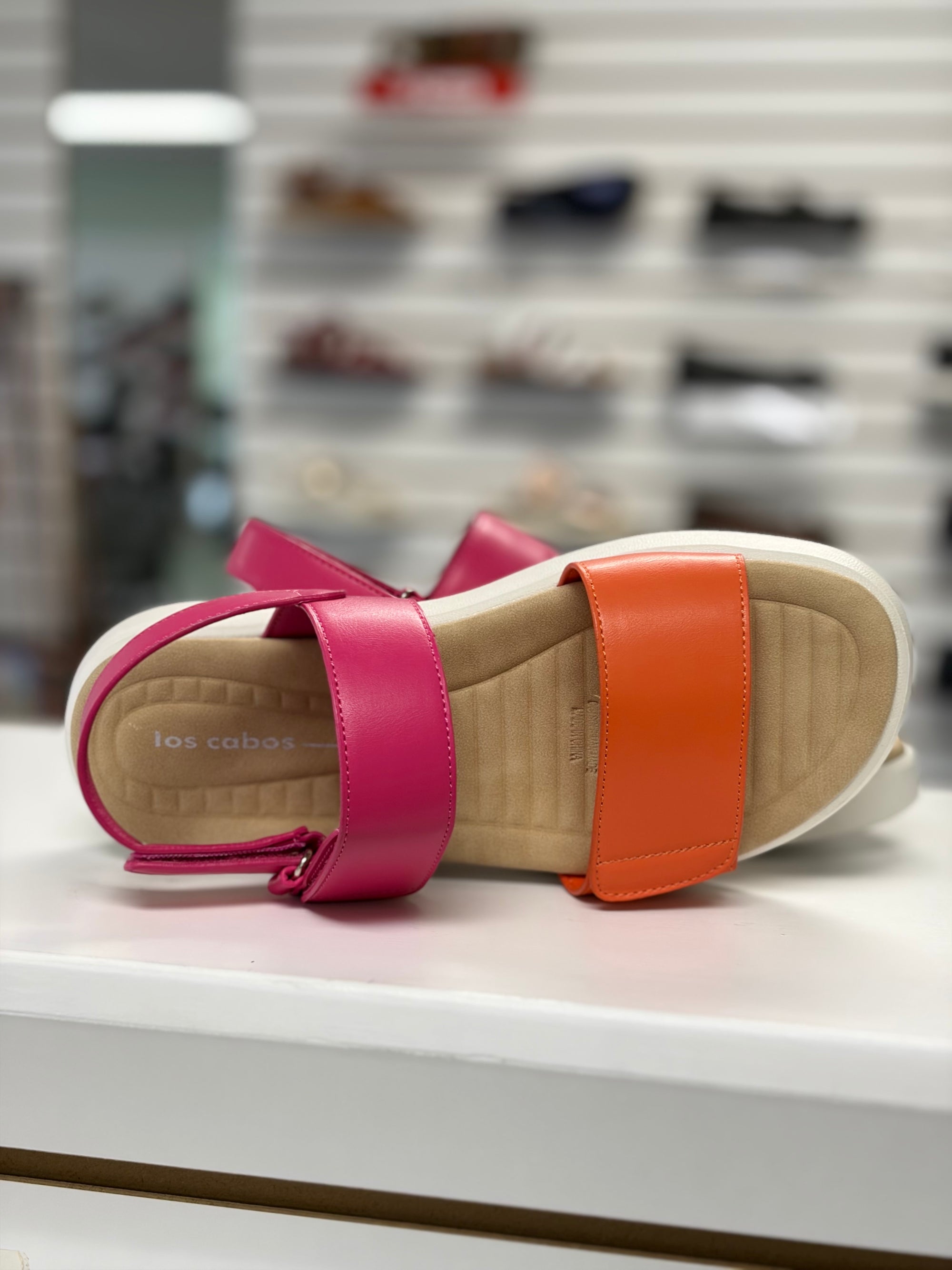 Los Cabos Arcia Orange Fuchsia
