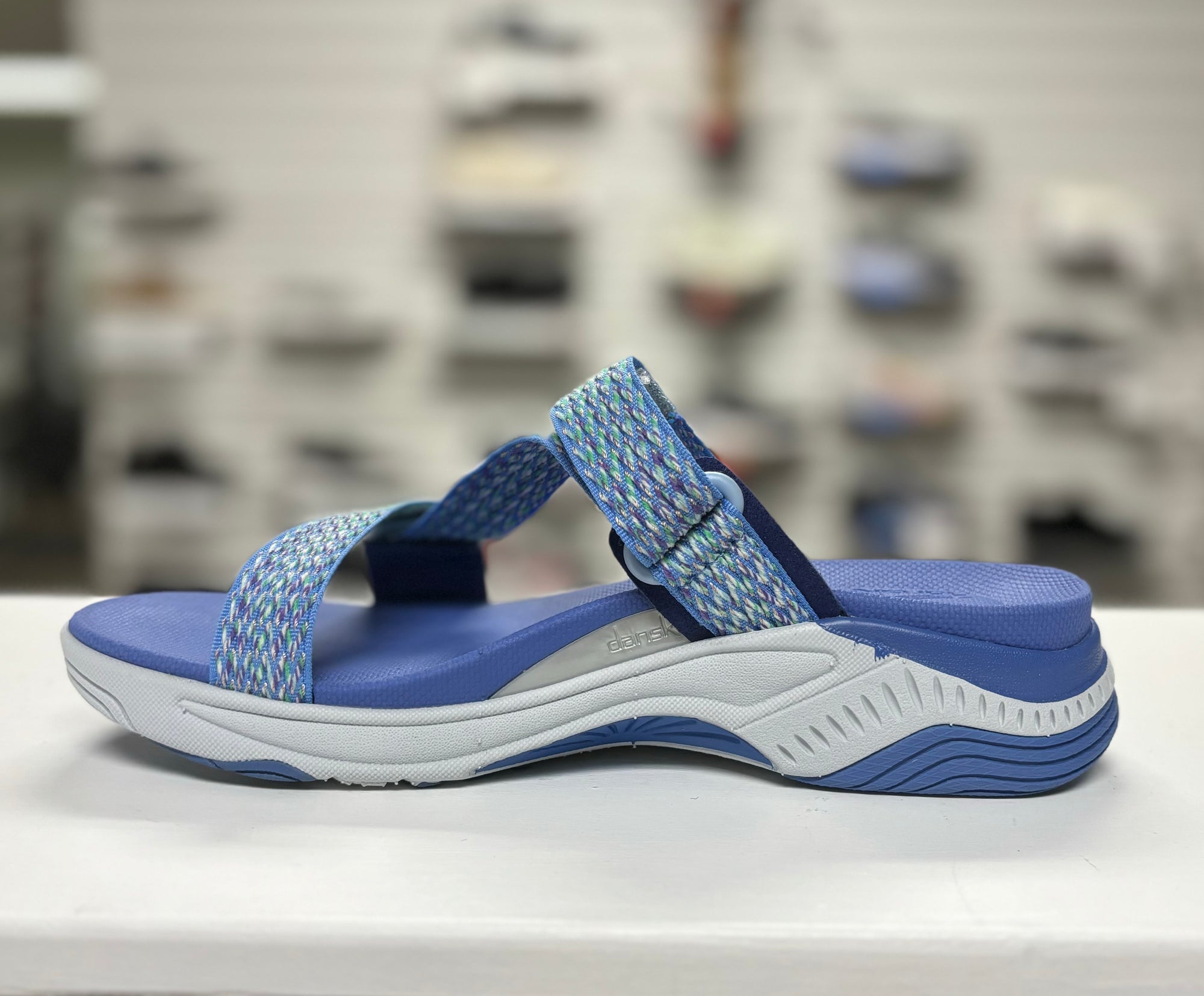 Dansko Rosette Webbing Blue Multi