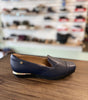 Piccadilly Women's Wedge Dress Shoes in Navy  - Bunion Friendly 147308