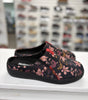Biotime Women's Peri Black Fabric Slipper