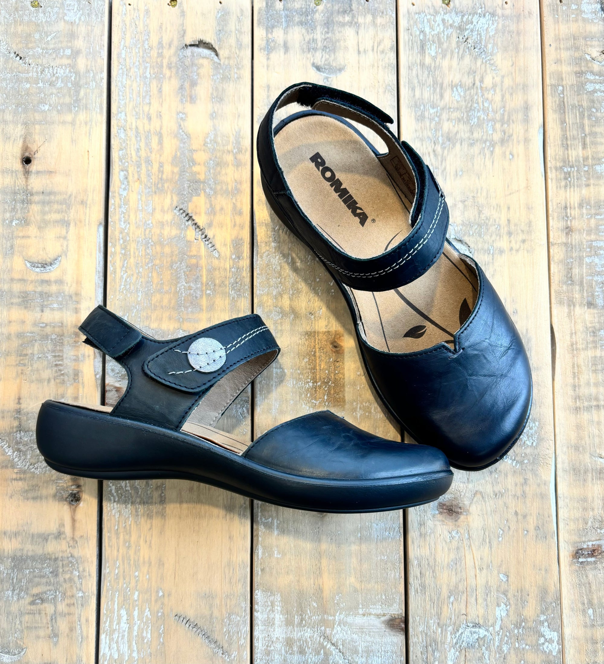 Romika Women's Ibiza 77 Mary Jane in Black *LAST PAIR SIZE 36*
