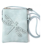 Memories Crossbody Purse / Blue - Dragonfly Crossbody Bag