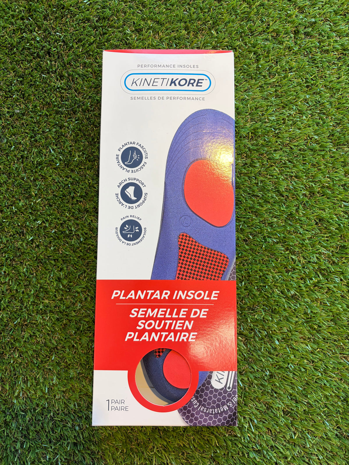 Walter's Shoe Care Plantar Insole Ladies Size 5-10 - Cut-to-size