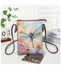 Memories Crossbody Purse / Colour Print Cellphone Bag - Dragonfly