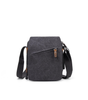 DAVAN Small Canvas Shoulder Bag BLACK - SB 393A