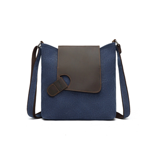 DAVAN Canvas Shoulder Bag BLUE - SB- 538