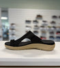 Merrell District 4 Luxe Post Sandal in Black *Wide Width*