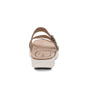 Aetrex Jenny Adjustable Slide in Taupe  (with BioRocker™ Technology)