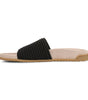 Vionic Evie Knit Slide Sandal in Black