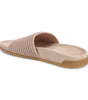 Vionic Evie Knit Slide Sandal Rugby Tan/Gold