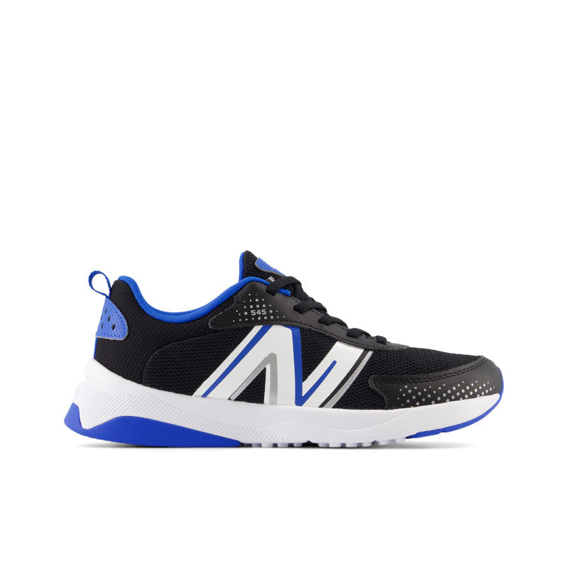 GK545OB1 New Balance Kids' Dynasoft 545 Lace - Black/Blue *WIDE*