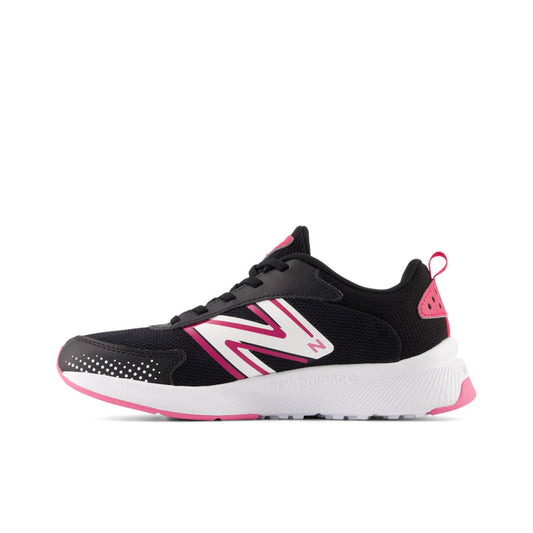 GK545PB1 New Balance Kids' Dynasoft 545 Lace - Black/Carnival Pink *WIDE* *LAST PAIR SIZE 4*