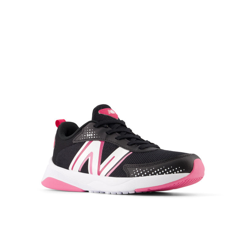 GK545PB1 New Balance Kids' Dynasoft 545 Lace - Black/Carnival Pink *WIDE* *LAST PAIR SIZE 4*