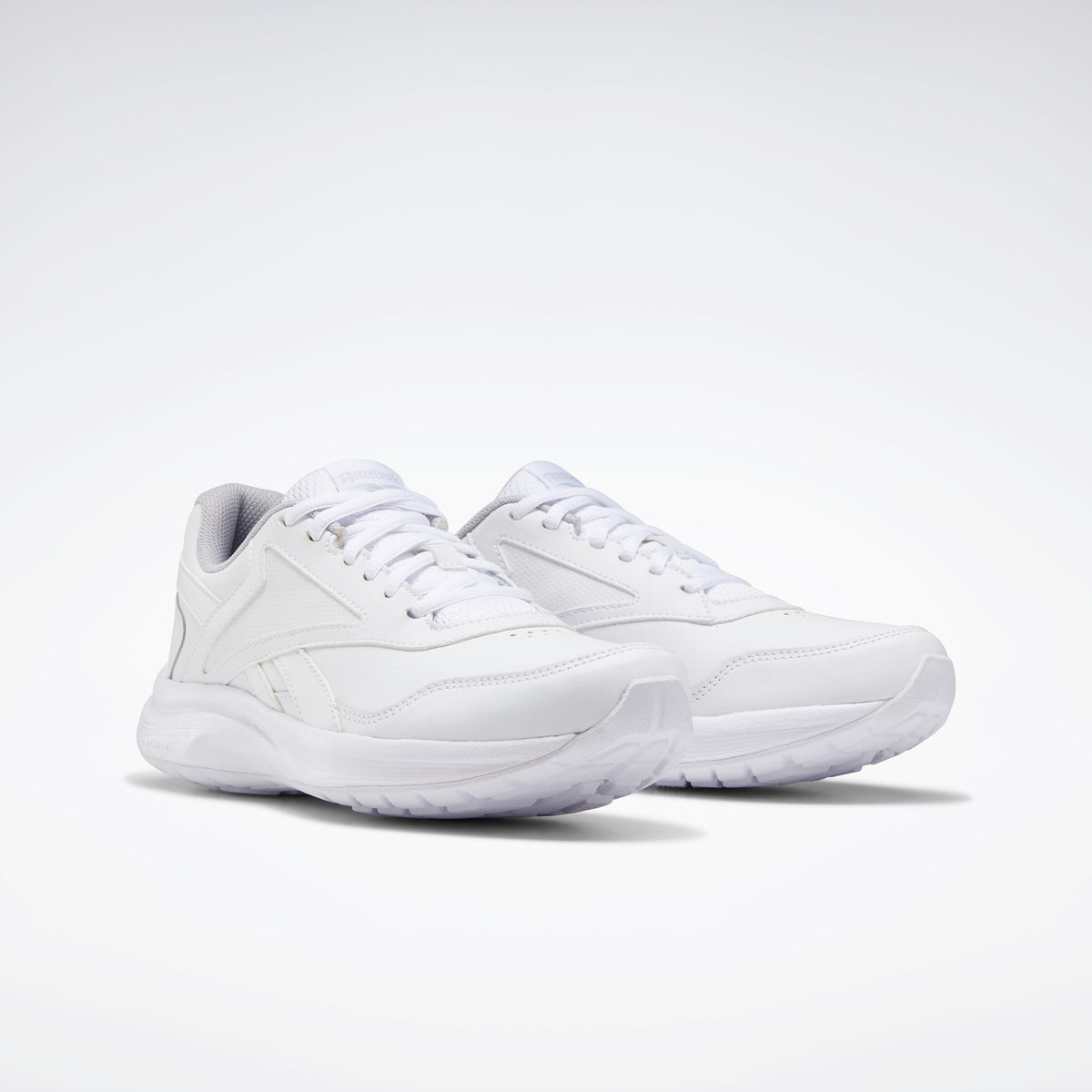 Reebok Women's Walk Ultra 7 DMX MAX  in White Leather *Wide*