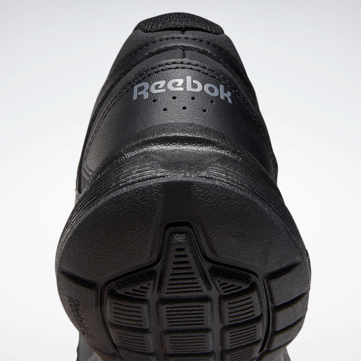 Reebok Women's Walk Ultra 7 DMX MAX  in Black Leather *Wide*