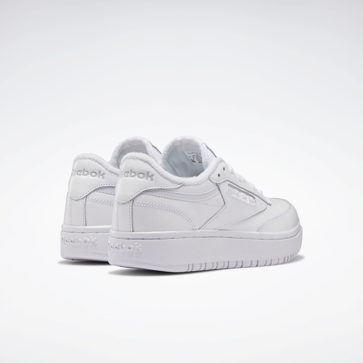 Reebok Club C Double in White Leather
