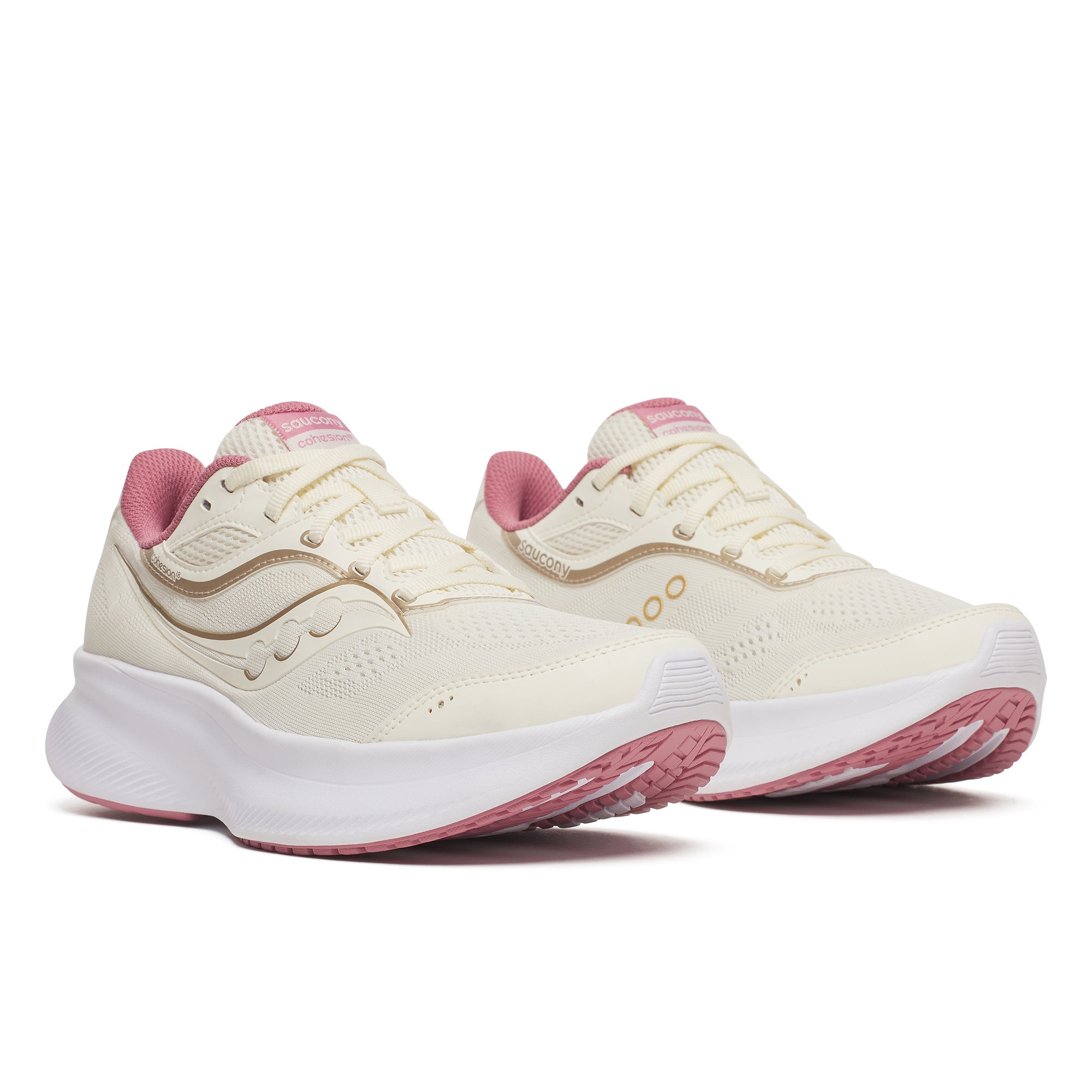 Saucony Women's Cohesion 18 Vanilla/Mauve