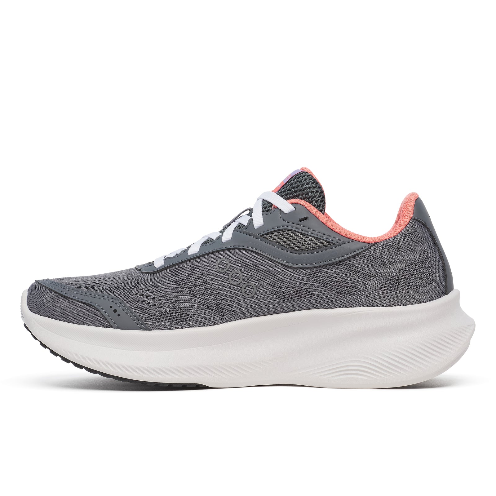 Saucony Women's Cohesion 18 Carbon/Salmon *MEDIUM*