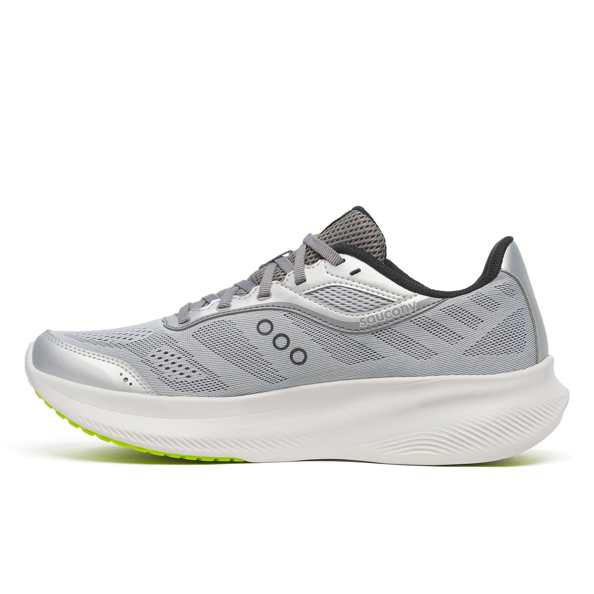 Saucony Men's Cohesion 18 Silver/Citron *MEDIUM*