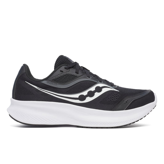 Saucony Men's Cohesion 18 Black/White in Medium Width