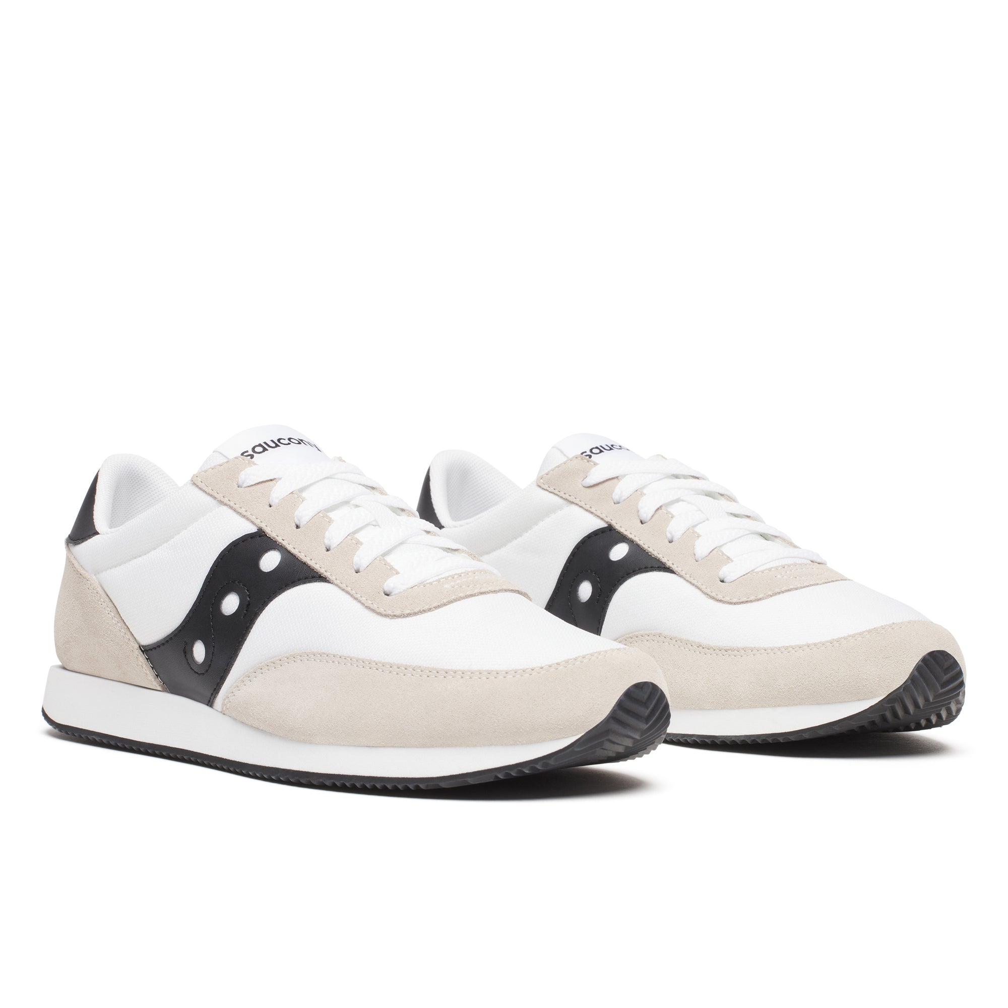 Saucony Vantage in White/Black Medium Width