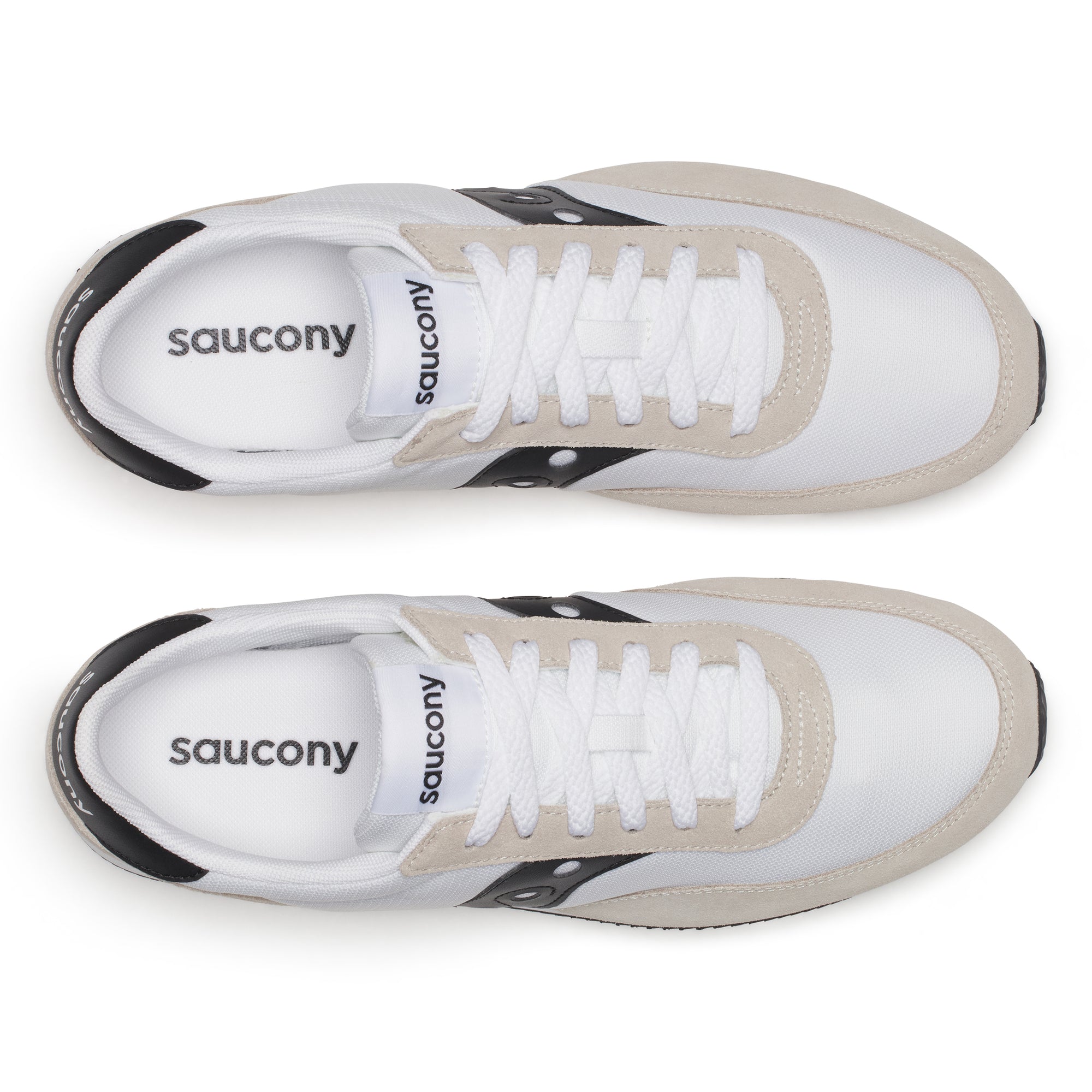 Saucony Vantage in White/Black Medium Width