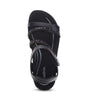 Aetrex Jess Quarter Strap in Black Sparkle
