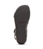 Aetrex Jess Quarter Strap in Pewter Sparkle