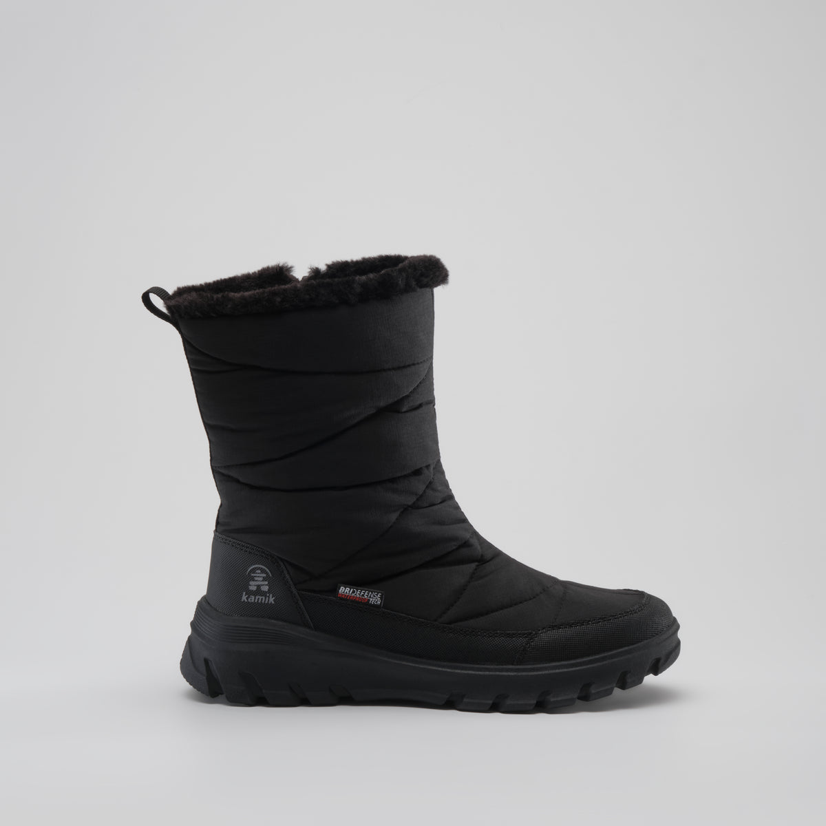 Kamik Women's Snowdon Zip Black  - Rated to -32°C