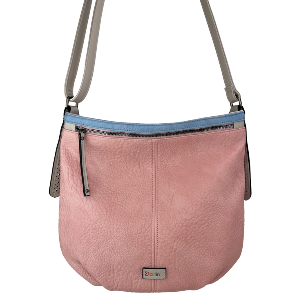 Darling's Vegan Leather Shoulder Bag - Pink YD7938