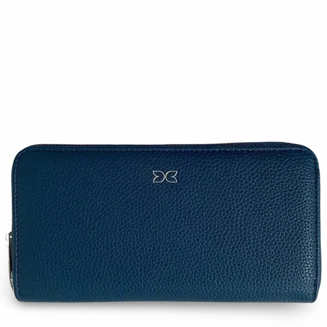 Darling's Large Zipper Wallet WD07 - Dark Blue