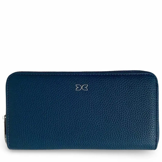 Darling's Large Zipper Wallet WD07 - Dark Blue