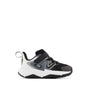 ITRAVBW2 New Balance Infant Rave Run v2 Bungee Lace with Top Strap  Black/White *LAST PAIRS*