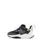 ITRAVBW2 New Balance Infant Rave Run v2 Bungee Lace with Top Strap  Black/White *LAST PAIRS*