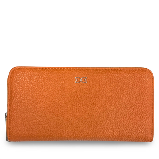 Darling's Large Zipper Wallet WD07 - Orange