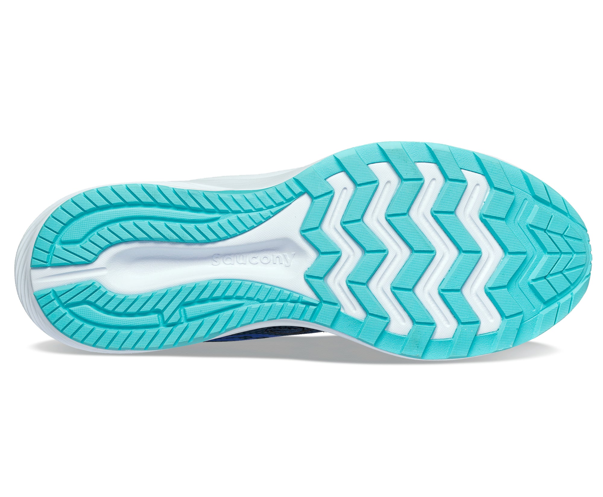 Saucony Women's Cohesion 16 in Wide (Night/Aqua) *LAST PAIR Size 6*