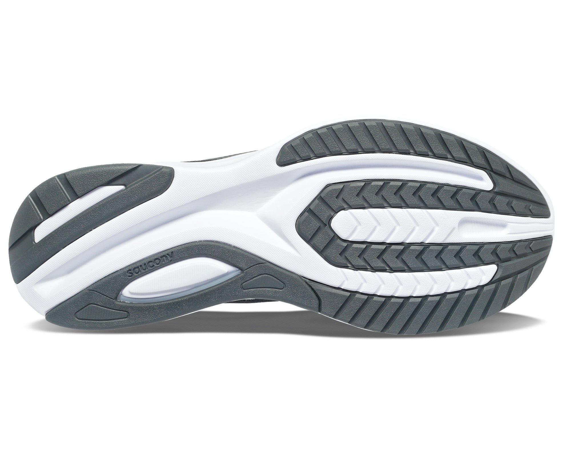 Saucony Women's Guide 15 in Wide Width (Black/White) *LAST PAIR Size 6.5*