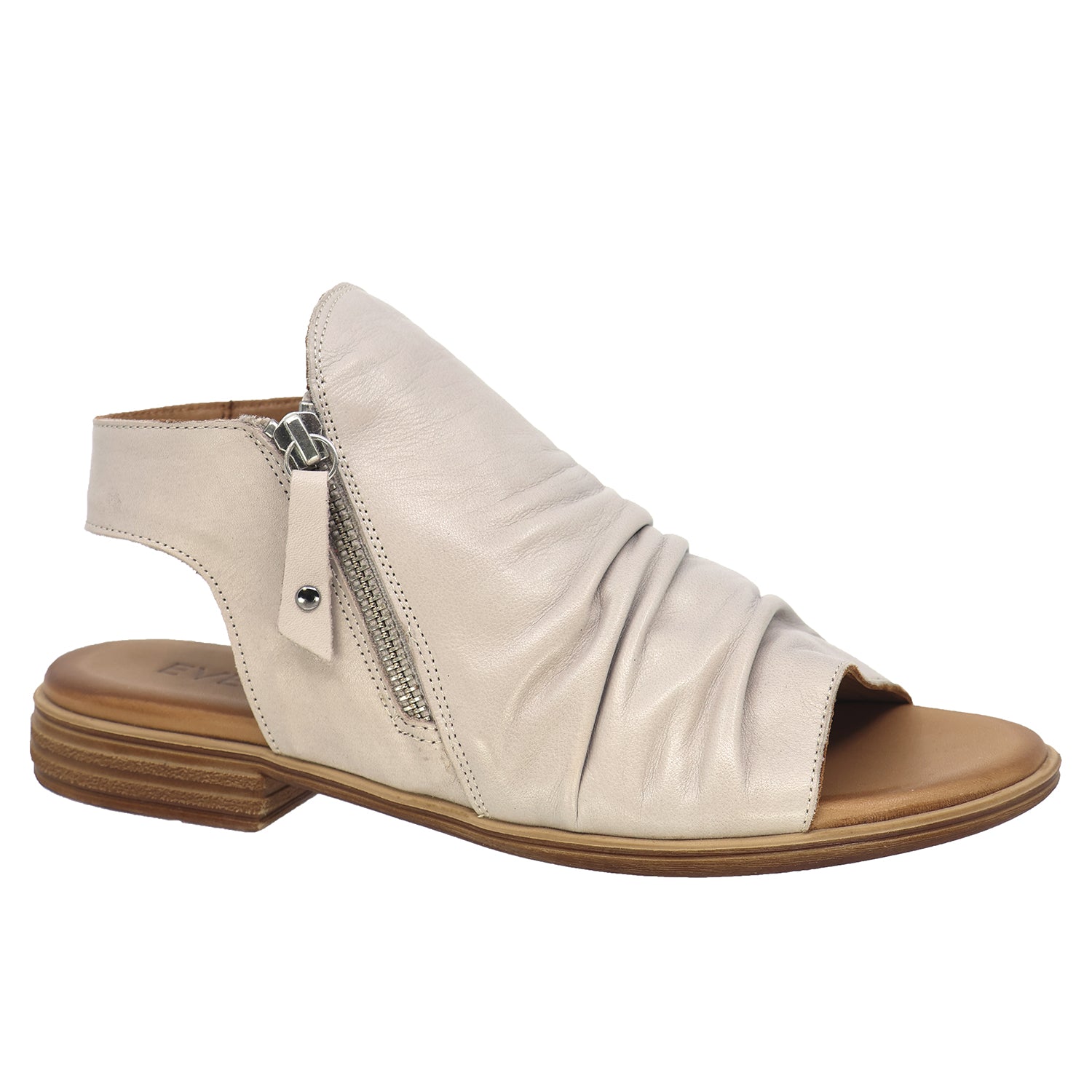 Everly Lauren-01 in Silver Grey Leather *LAST PAIR SIZE 39*