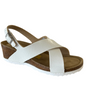 Viking Dorset Wedge in White Craze *FINAL SALE*