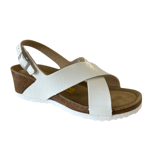 Viking Dorset Wedge in White Craze *FINAL SALE*