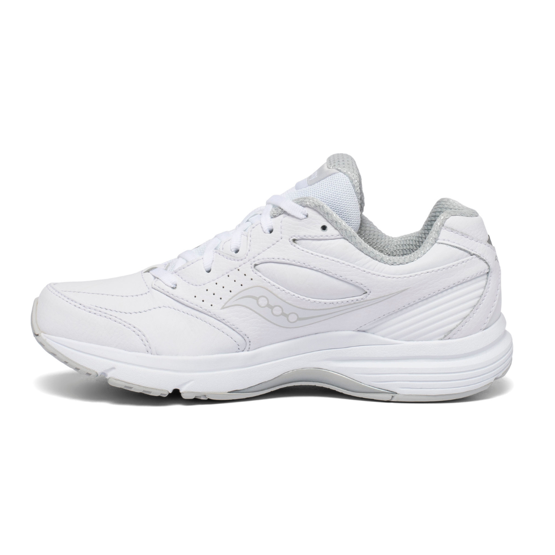 Saucony Women's Integrity Walker 3 in Wide (White) *LAST PAIRS*