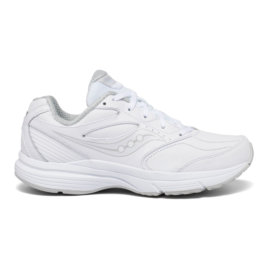 Saucony Women's Integrity Walker 3 in Wide (White) *LAST PAIRS*