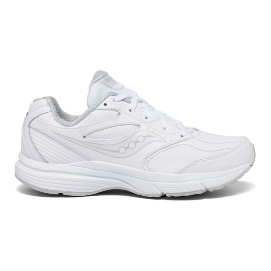 Saucony Women's Integrity Walker 3 in Wide (White) *LAST PAIRS*
