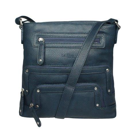 La Diva Large Crossbody Navy 43916