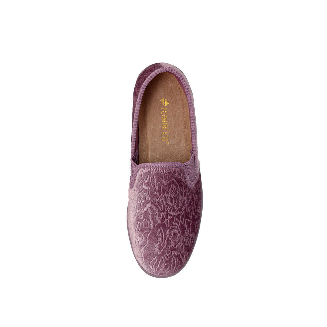 Foamtreads Women's Debbie 2 Slipper - Dusty Rose in Medium *LAST PAIRS*