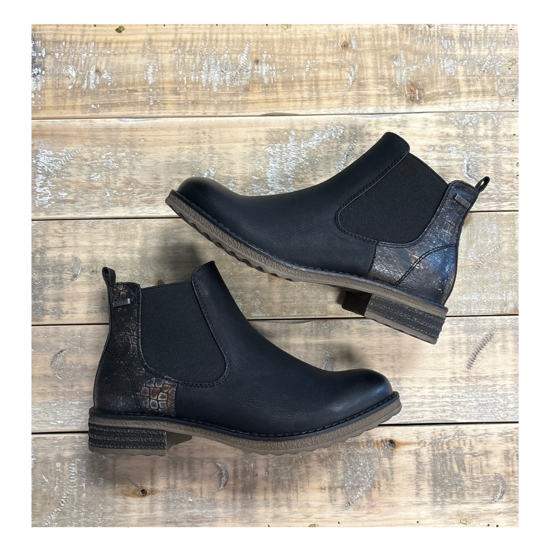 Romika Women's Rachel 01 in Black Kombi *LAST PAIRS*