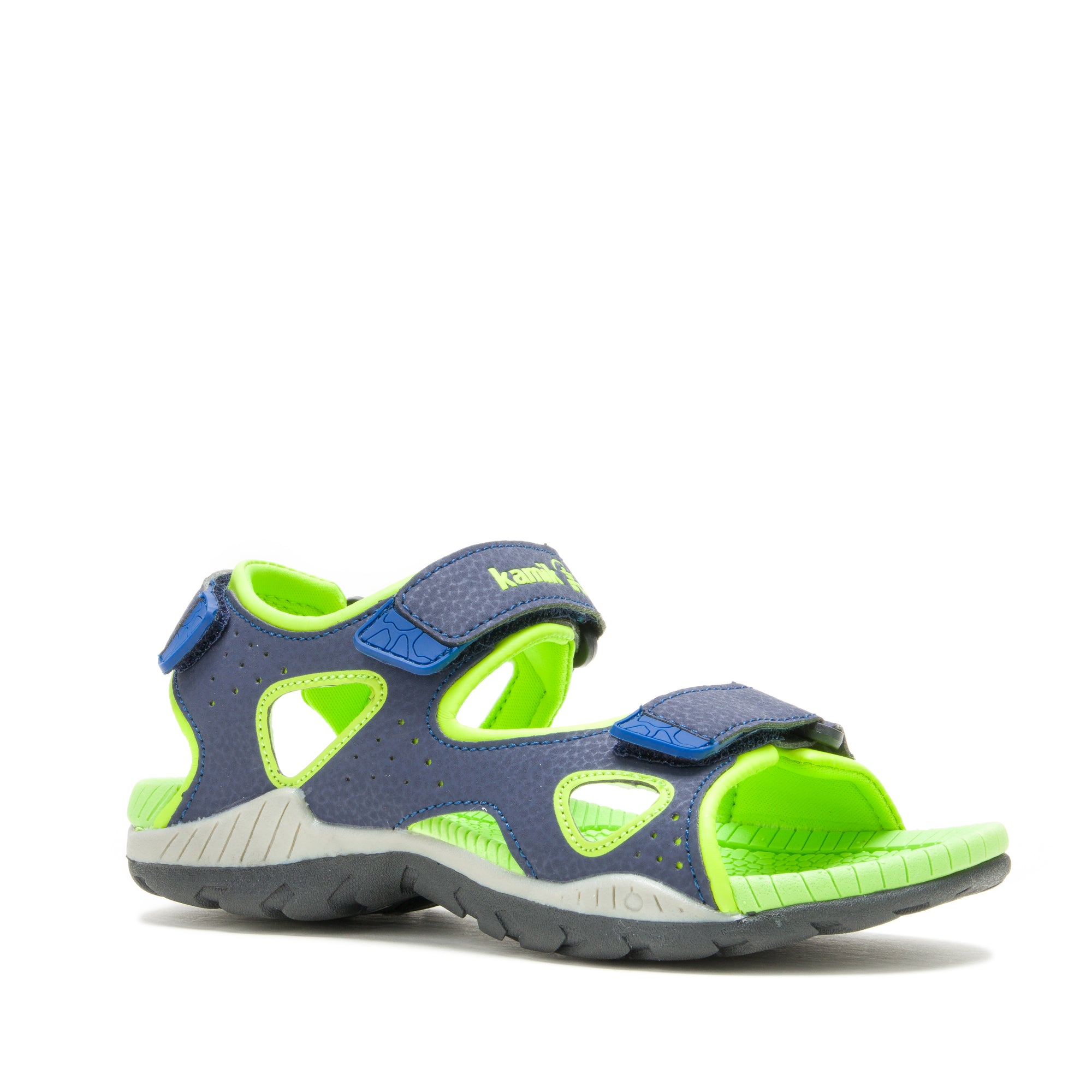 Kamik Kids' Lobster 2  in Navy Lime *LAST PAIR BIG KID SIZE 3*