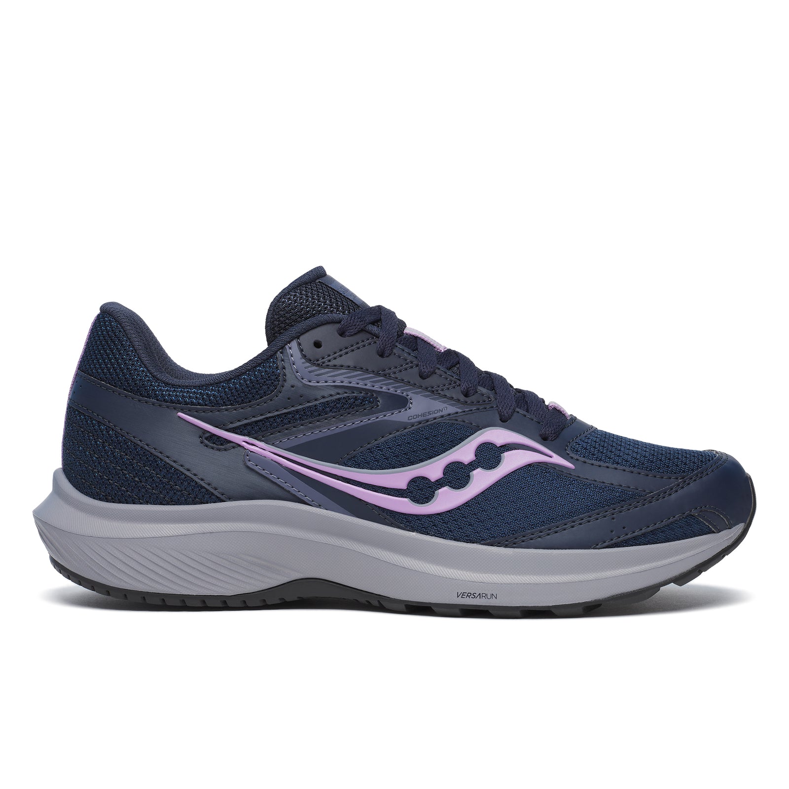 Saucony Women's Cohesion 17 in Navy/Heather - Medium Width *LAST PAIR SIZE 6*
