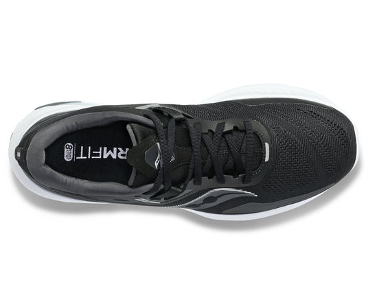 Saucony Women's Guide 15 in Wide Width (Black/White) *LAST PAIR Size 6.5*