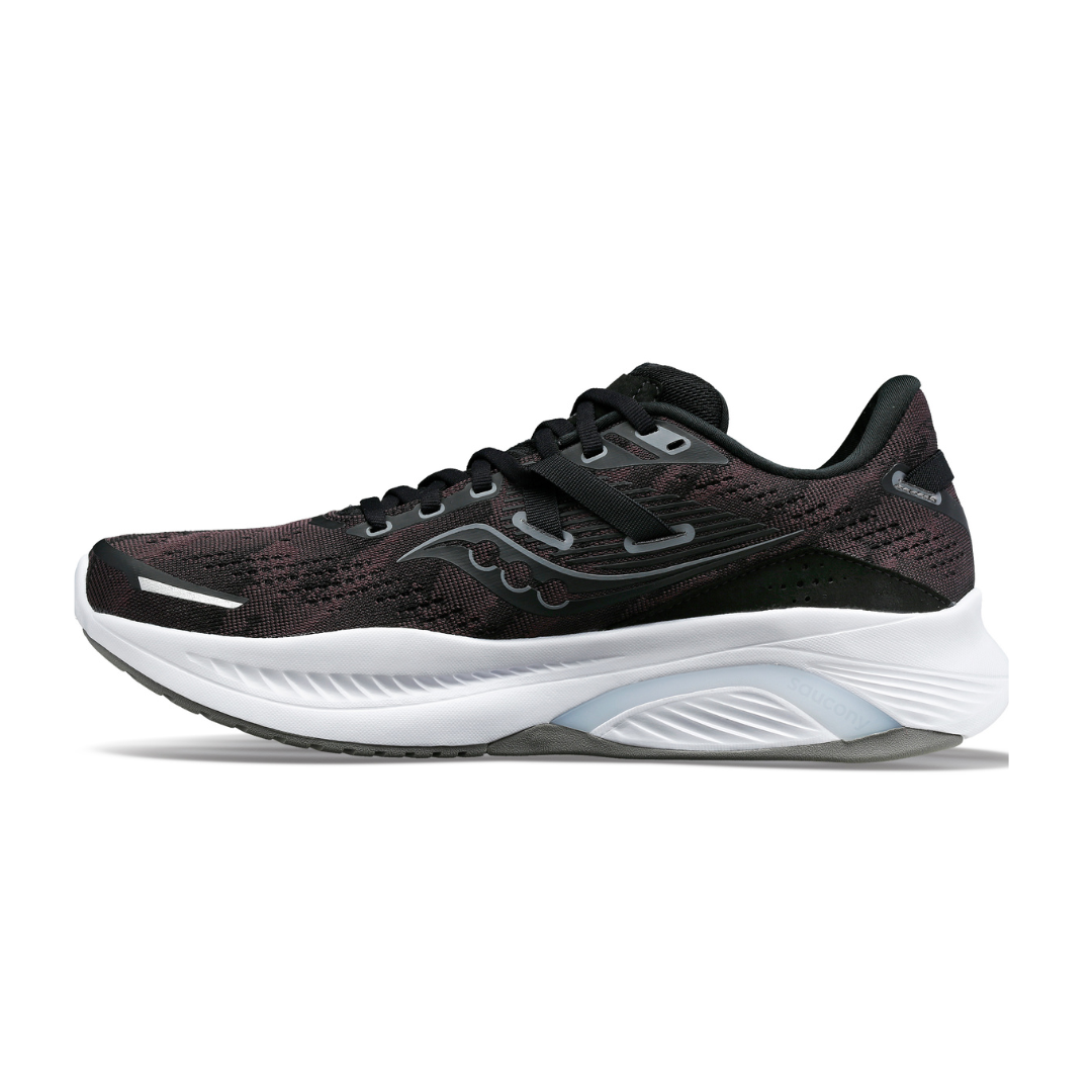 Saucony Women's Guide 16 in Wide (Black/White)